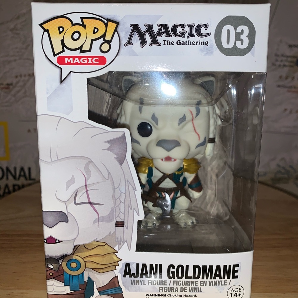 Funko Pop! Ajani Goldmane #03 Vinyl Figure